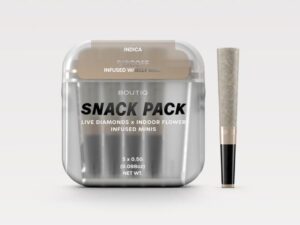 BOUTIQ SNACK PACK LIVE DIAMONDS 2.5G MINIS – BISCOFF INFUSED W / JELLY ROLL