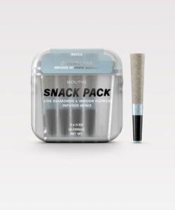 BOUTIQ SNACK PACK LIVE DIAMONDS 2.5G MINIS – CHERRY GAS INFUSED W / WHITE GUMMY