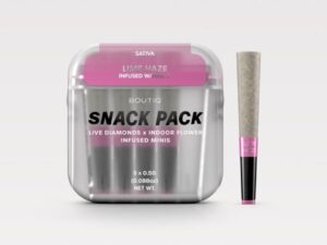 BOUTIQ SNACK PACK LIVE DIAMONDS 2.5G MINIS – BISCOFF INFUSED W / JELLY ROLL