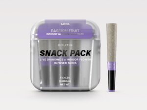 BOUTIQ SNACK PACK LIVE DIAMONDS 2.5G MINIS – PASSION FRUIT INFUSED W / GRAPEFRUIT HAZE