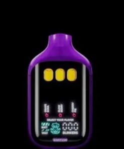 Grape Soda Glow Berry Cherry Pie Boutiq Switch V5 disposable vape device