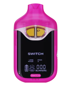Boutiq Switch V4 Lime Haze x Pink Z disposable vape packaging