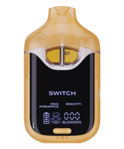 Boutiq disposable switch v4 – Pink Pineapple x Biscotti disposable vape