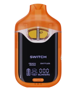 Boutiq v4 disposable vape - Peach Ringz x Zkittles
