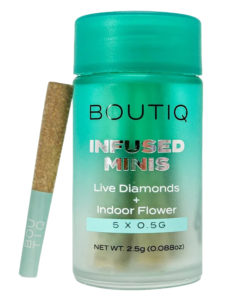 Boutiq Cafecito x Yellow Diesel Pre rolls (5 packs)