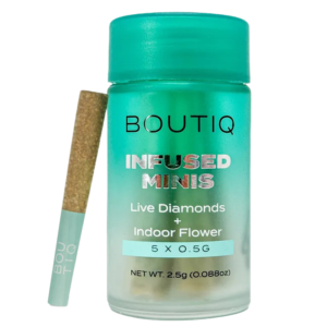 Boutiq Cafecito x Yellow Diesel Pre rolls (5 packs)