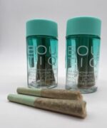 Boutiq Lemon Ice Live Diamond Infused Pre-Rolls (5 Pack)