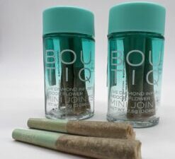 Boutiq Lemon Ice Live Diamond Infused Pre-Rolls (5 Pack)