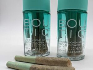 Boutiq Lemon Ice Live Diamond Infused Pre-Rolls (5 Pack)