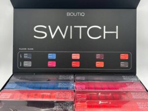 Boutiq V4 disposable vape switch