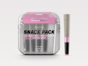 BOUTIQ SNACK PACK LIVE DIAMONDS 2.5G MINIS – APPLE FRITTER INFUSED W / TRUFFLEZ