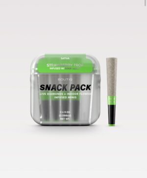 BOUTIQ SNACK PACK LIVE DIAMONDS 2.5G MINIS – STRAWBERRY TROP INFUSED W / SOUR SLUSH