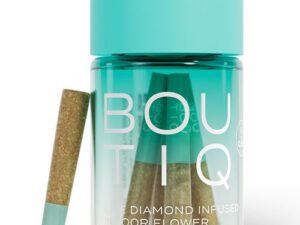 Boutiq Crème Brûlée Live Diamond Infused Pre-Rolls (5 Pack)