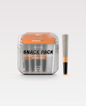 BOUTIQ SNACK PACK LIVE DIAMONDS 2.5G MINIS – LIME Z INFUSED W / KIWI