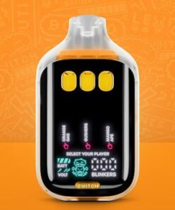Boutiq Switch ORB Solar V5 — 3-in-1 disposable vape with Orange Gas, Gushers, Mango Ape